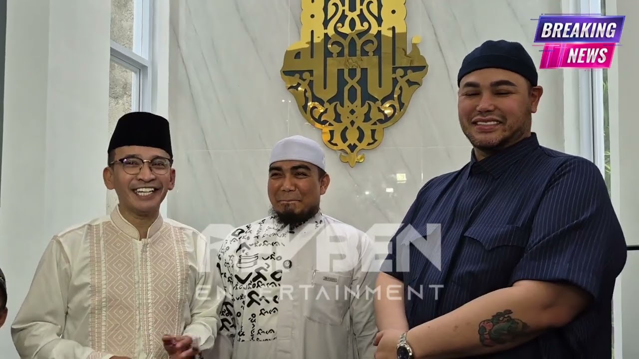 IVAN GUNAWAN ANTUSIAS SAMBUT JAMAAH SALAT IED, SUDAH STANBY DARI DINI HARI