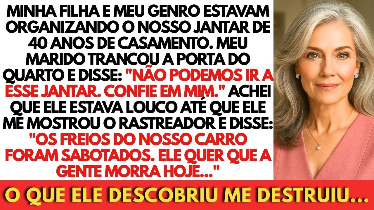 Minha Filha Estava Organizando Nosso Jantar De 40 Anos, Até Que Meu Marido Trancou A Porta E...
