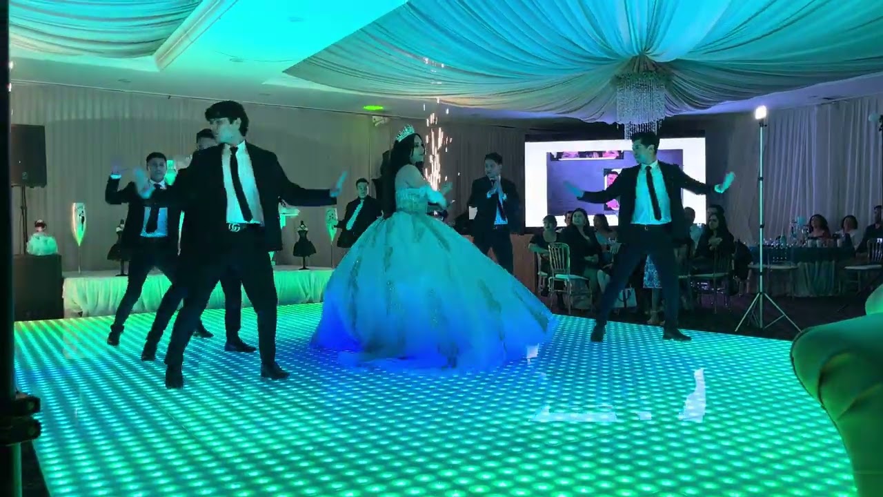 🤩 HERMOSO VALS DE ORO /GOLDEN HOUR⚱️CON EXCELLENT DANCERS COREOGRAFIAS UNÍCAS PARA QUINCEAŃERAS VIP