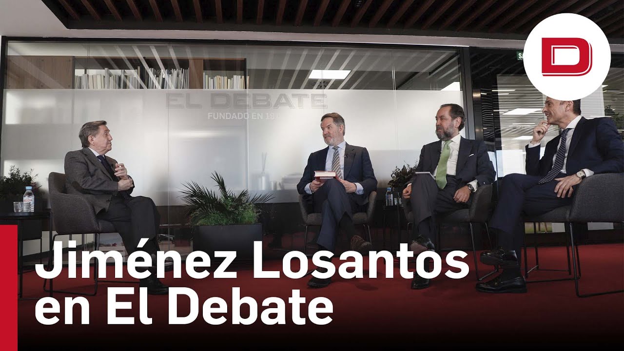 Jiménez Losantos, a fondo, en conversación con Bieito Rubido, Ramón Pérez-Maura y Luis Ventoso