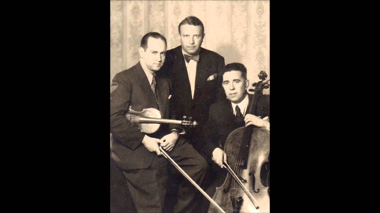 Smetana - Piano trio - Oistrakh / Knushevitsky / Oborin