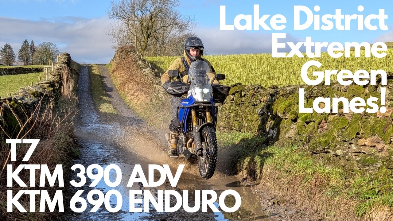 Extreme Green Laning in the Lake District | Tenere 700, KTM 390 & 690 Tested