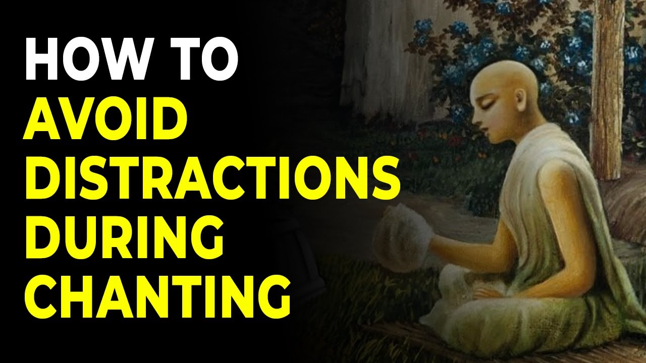 How to Avoid Distractions During Chanting | By HG Shri Vrindavanchandra Das | GIVE Gita