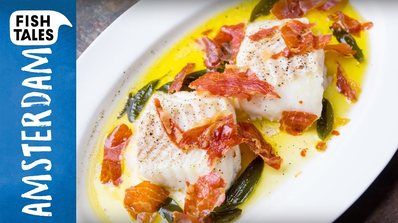 Deconstructed COD & Ham Saltimbocca | Bart van Olphen