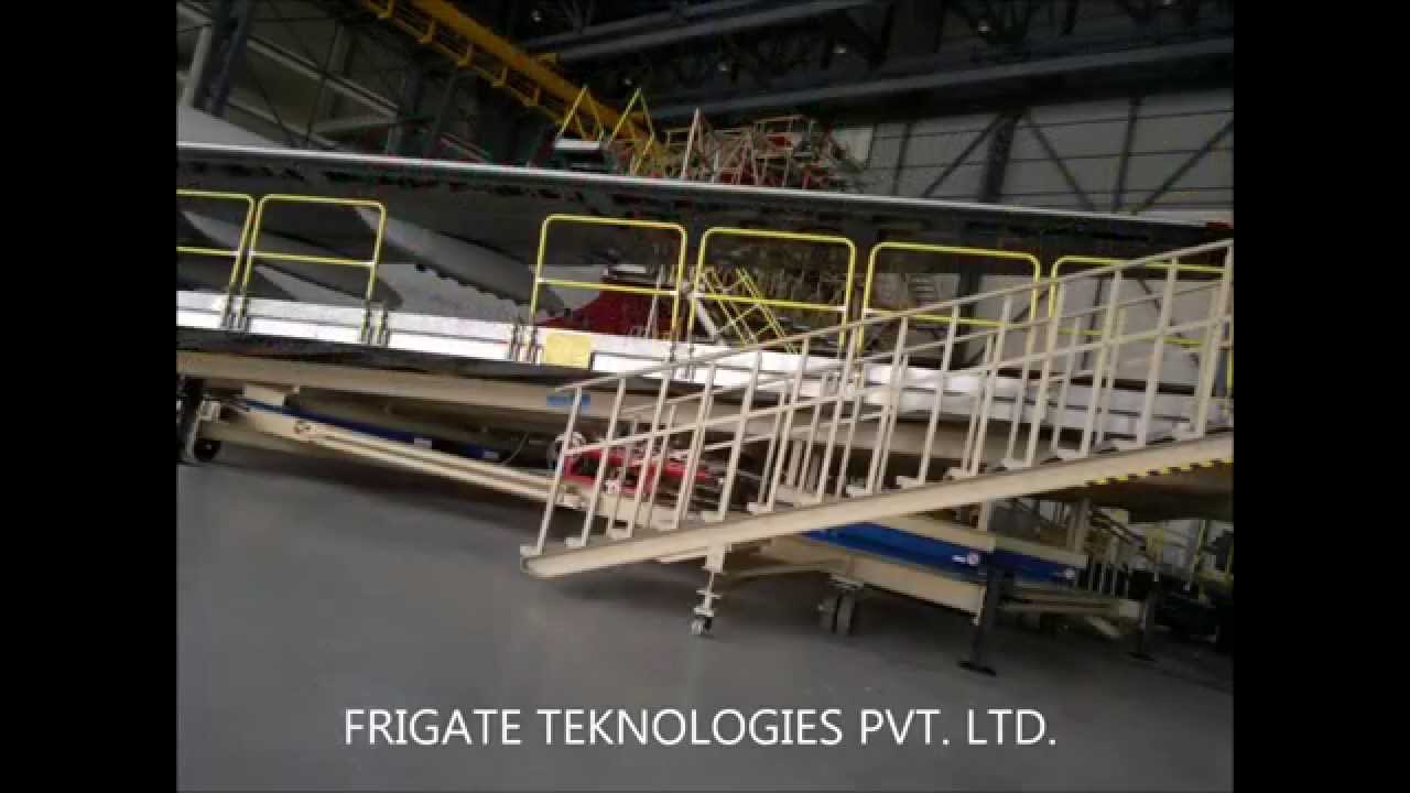 Aircraft Maintenance Docking System - Narrow Body Aircrafts - In Operation