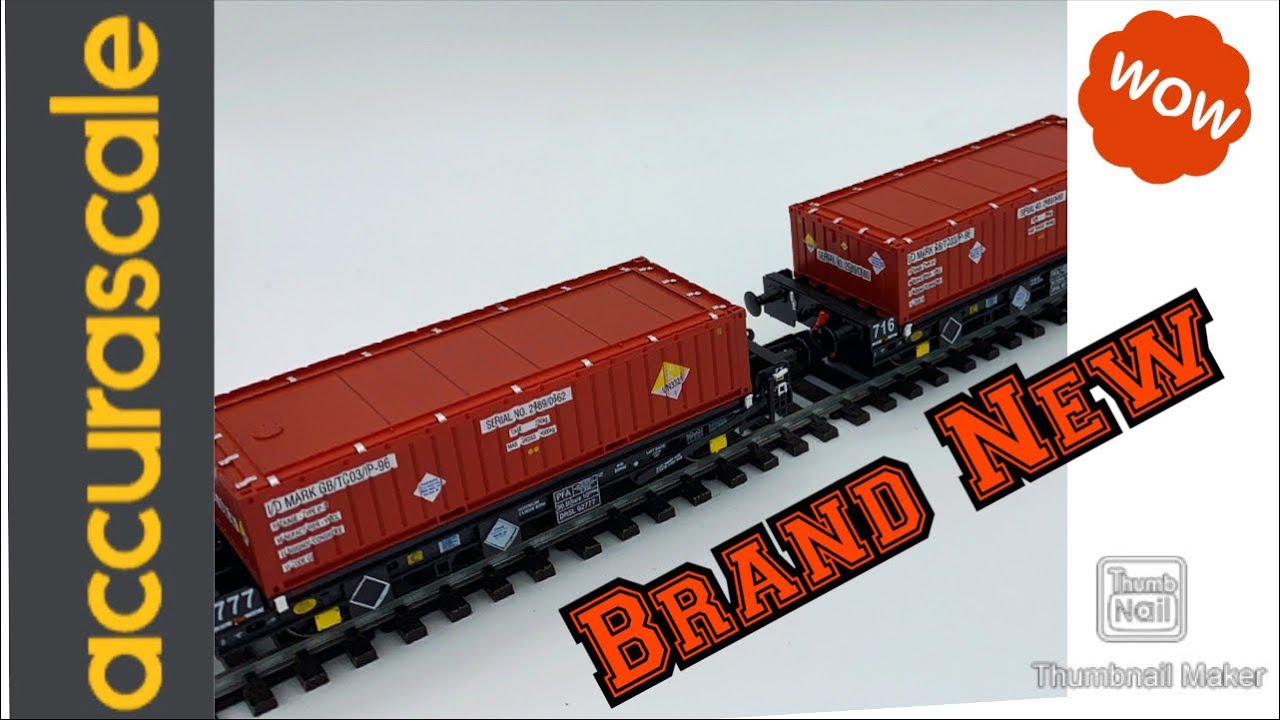 accurascale's Brand New  PFA Low Flat Nuclear wagons - Do They Have The Best Wagons Ever ?