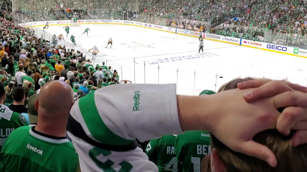Winning OT goal Predators vs. Stars NHL playoffs