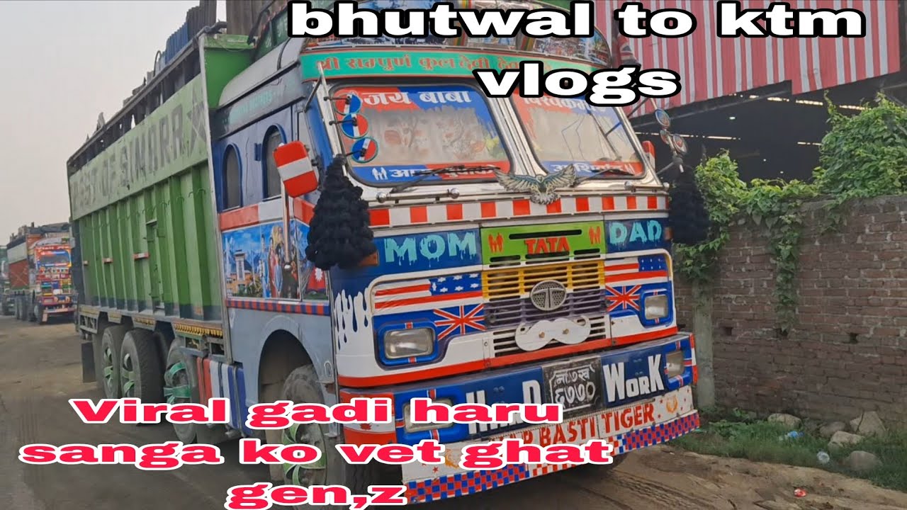 Viral gadi haru sanga ko vet ghat .bhairawa to Kathmandu vlogs