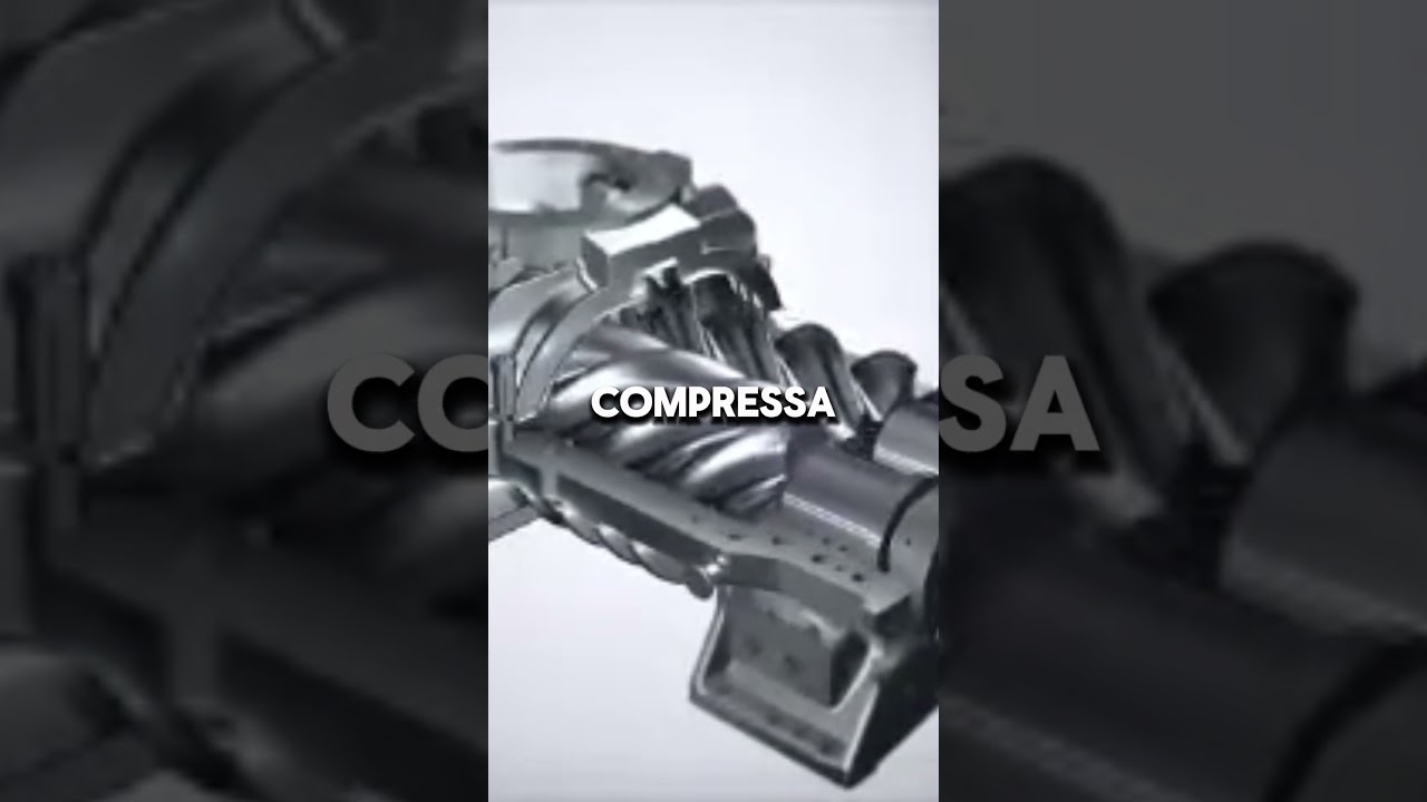 🌬️🚗Il COMPRESSORE  VOLUMETRICO (SUPERCHARGER) spiegato SEMPLICE SEMPLICE