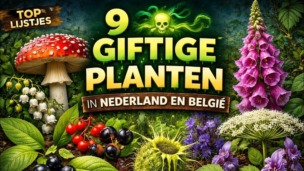9 Giftige Planten in Nederland en België! (Top Lijstjes) #giftig #planten