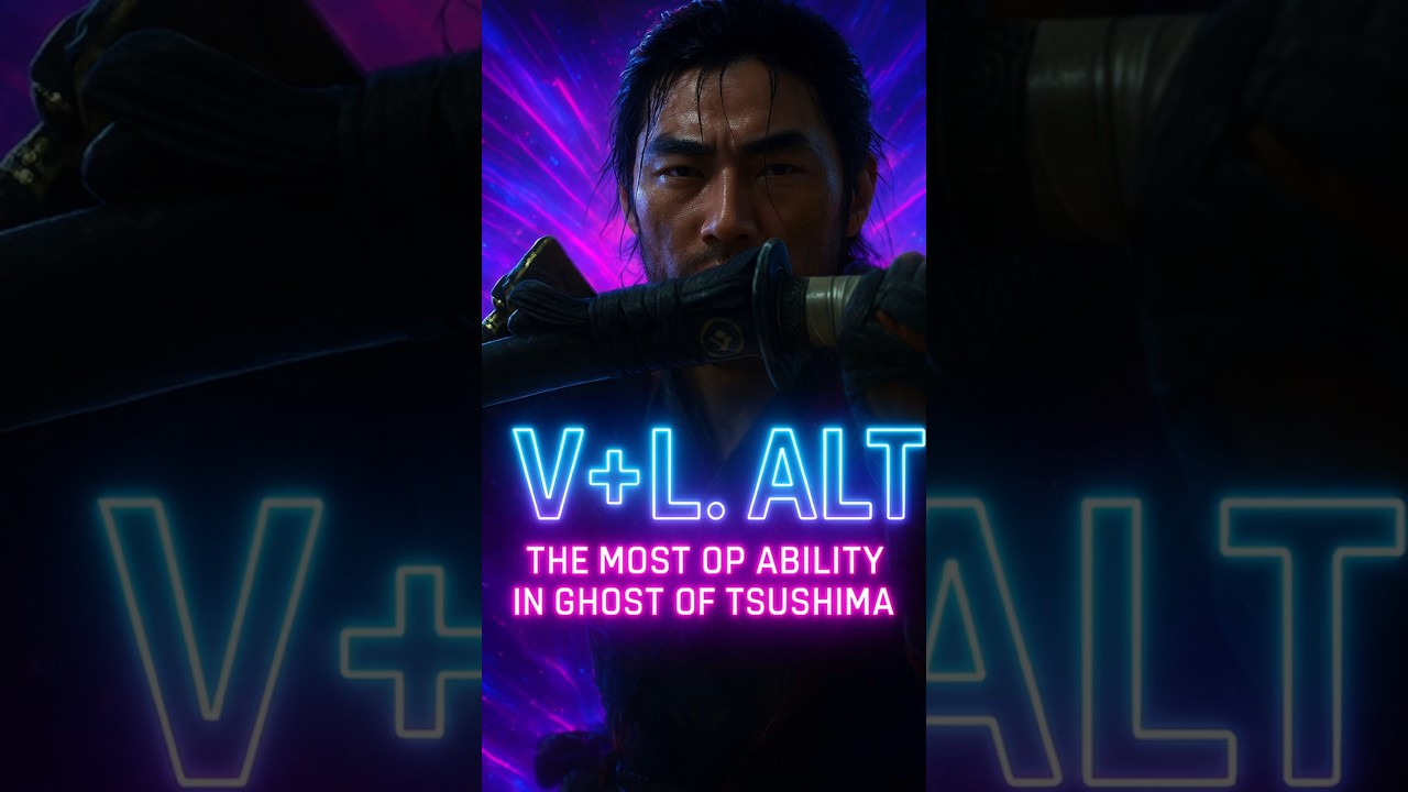 The most OP ability in Ghost of Tsushima !(it's called Ghost Stance ) enemies get terrified and run!