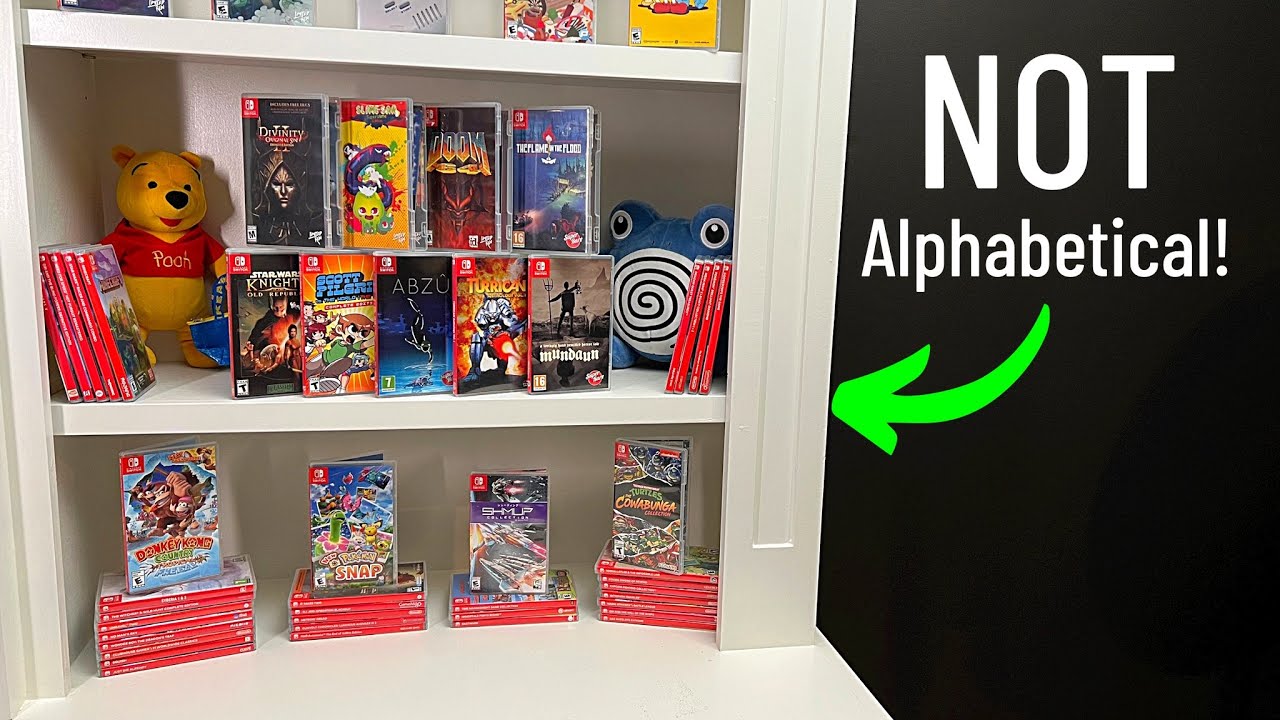 The best way to organize your video games