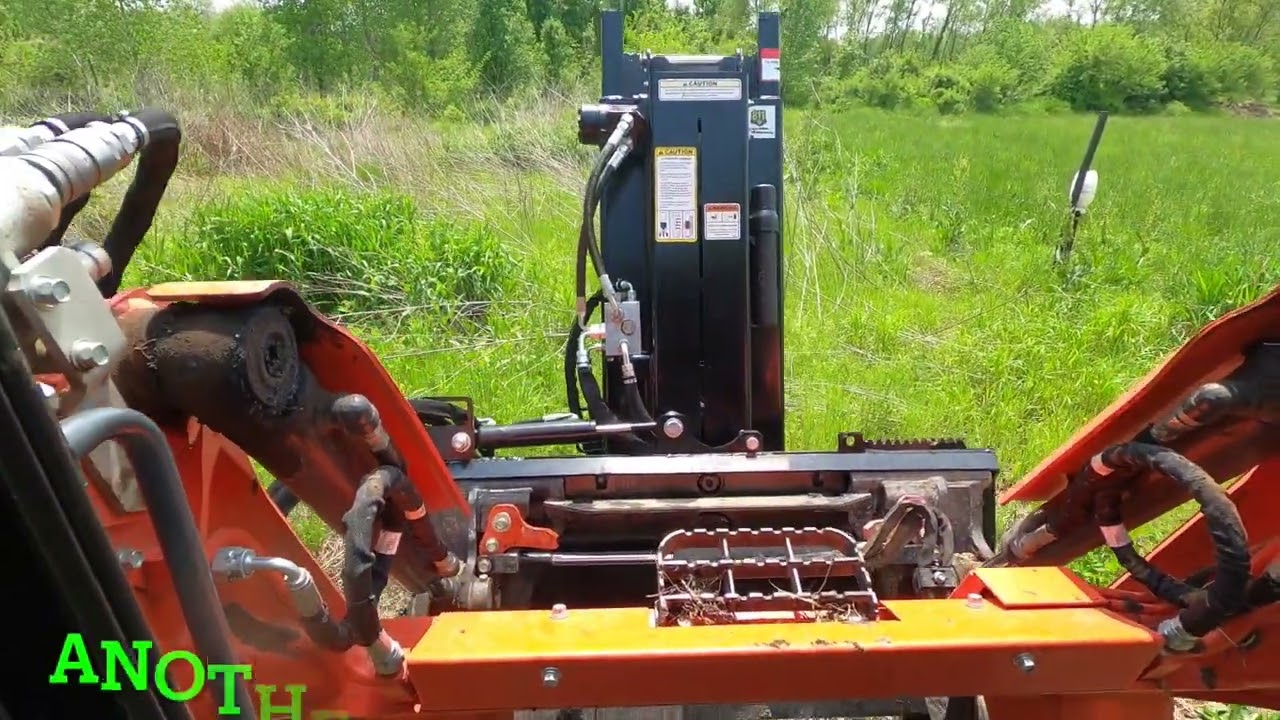 Using a Danuser SM40 Post Driver