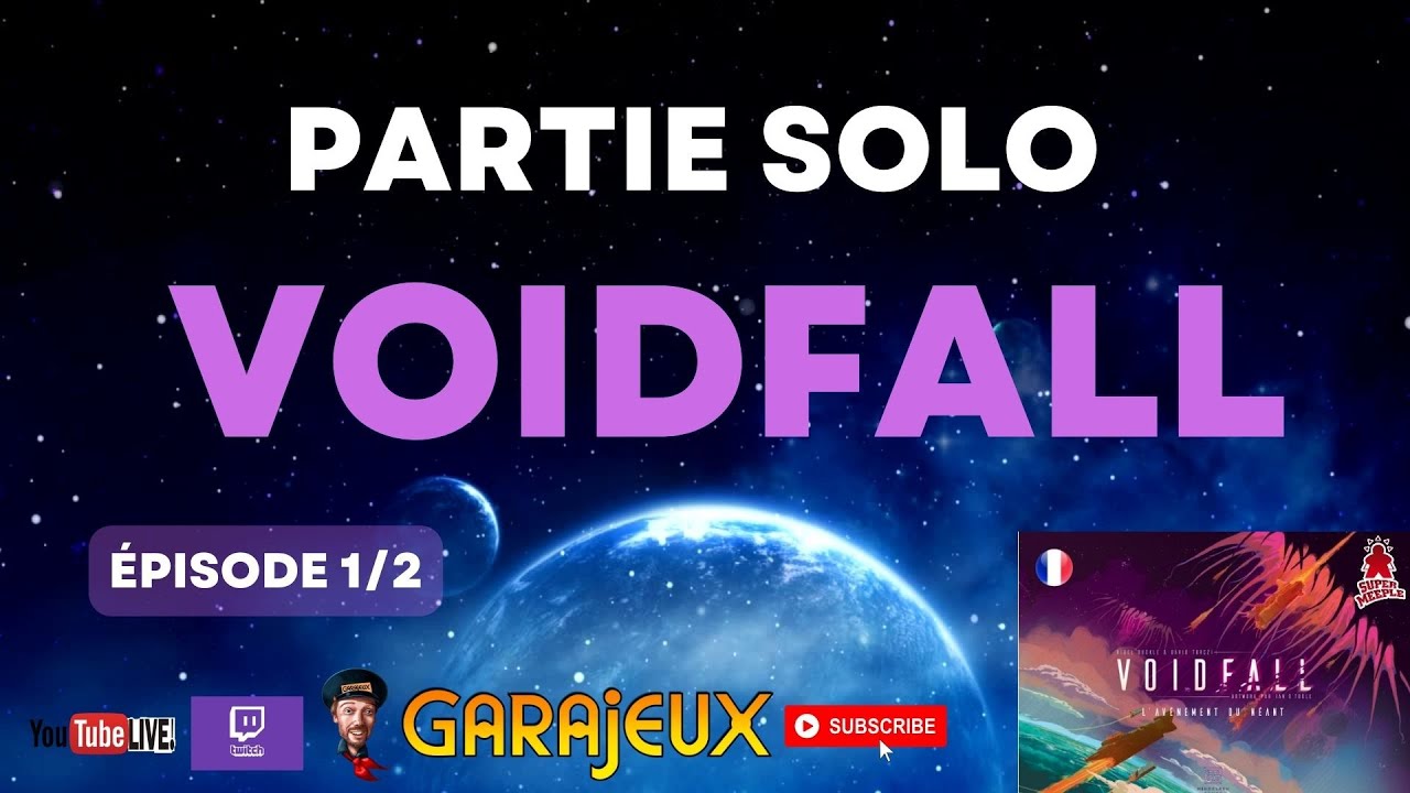 Voidfall - La partie Solo Playthrough - Jeu de société 4X  - épisode 1/2