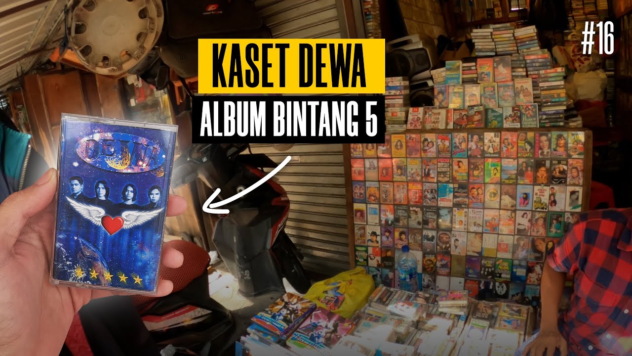 Berburu kaset pita murah di Pasar Loak Jembatan Item Jatinegara! #pasarloakjatinegara #dewa19