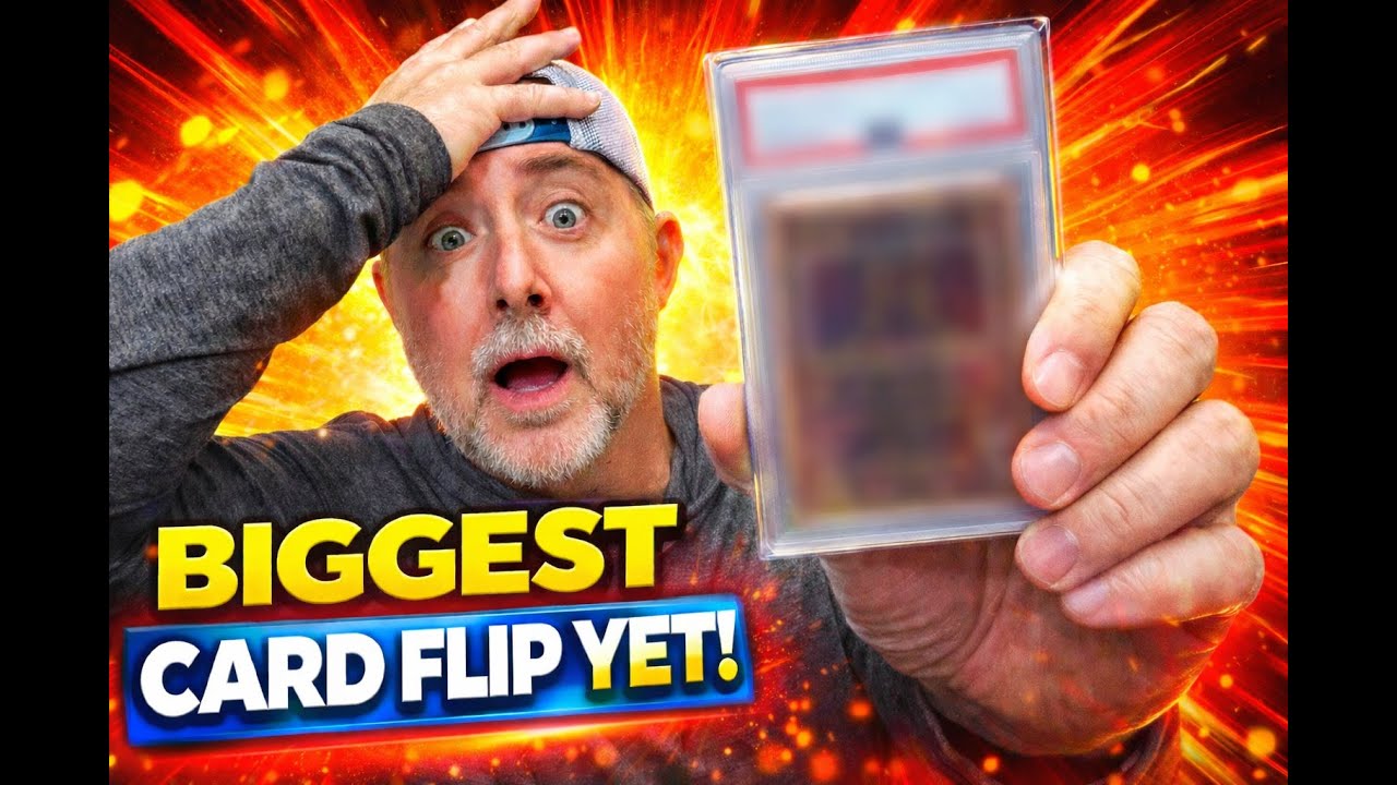 Our CRAZIEST coin flip ever to Close A Deal - Nola Sports Card Show 🫣