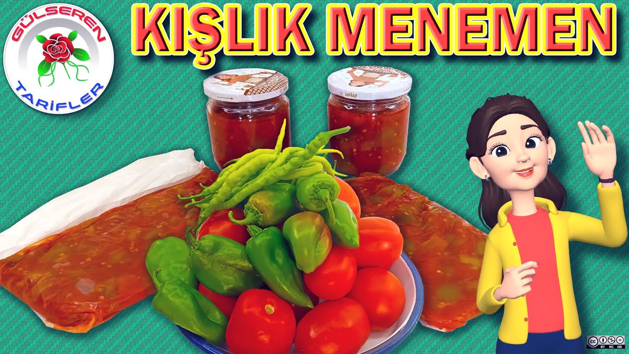 Kışlık Menemen. İki farklı saklama yöntemi ve lezzet ipuçları ile. #keşfet #pratiktarifler