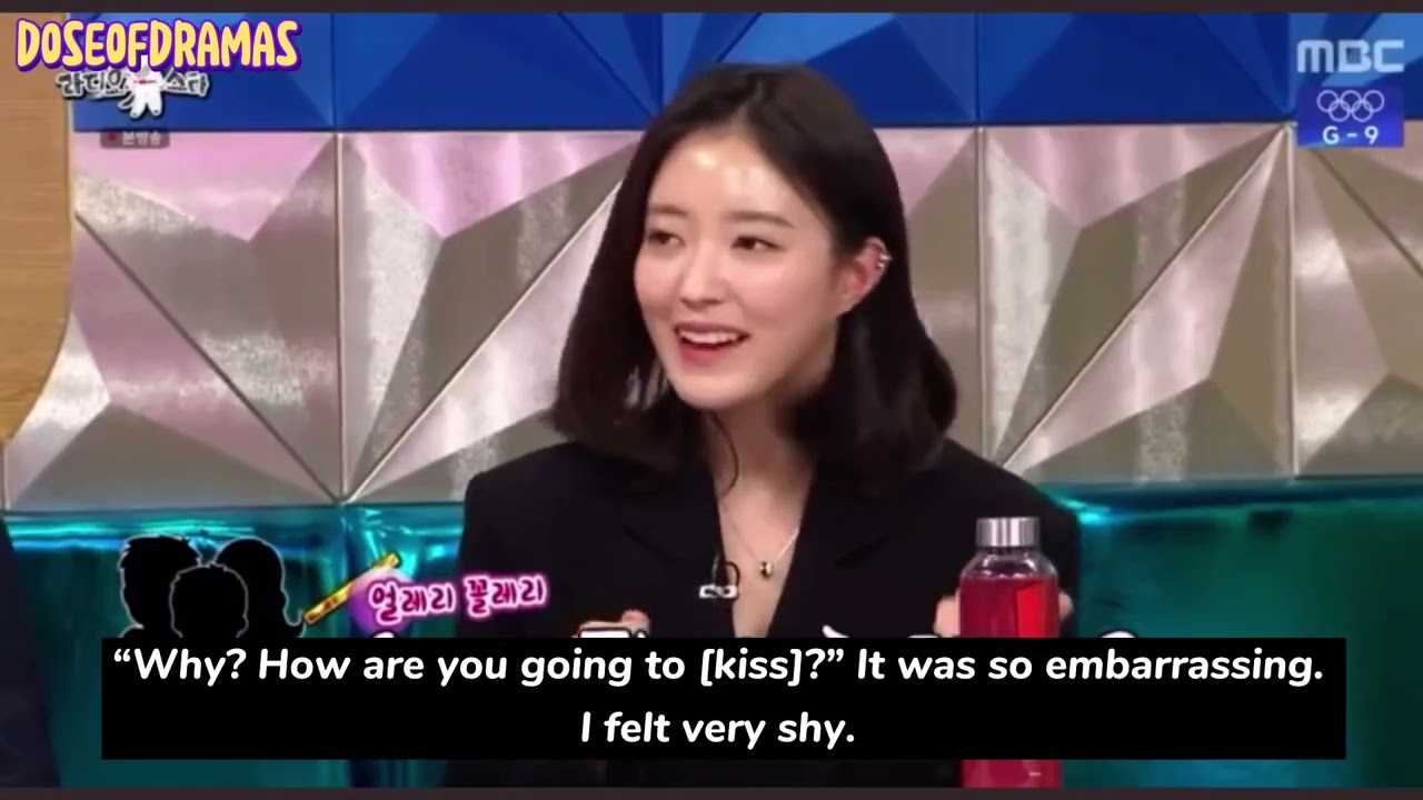 Lee Se Young talking about the kiss scene with Lee Junho