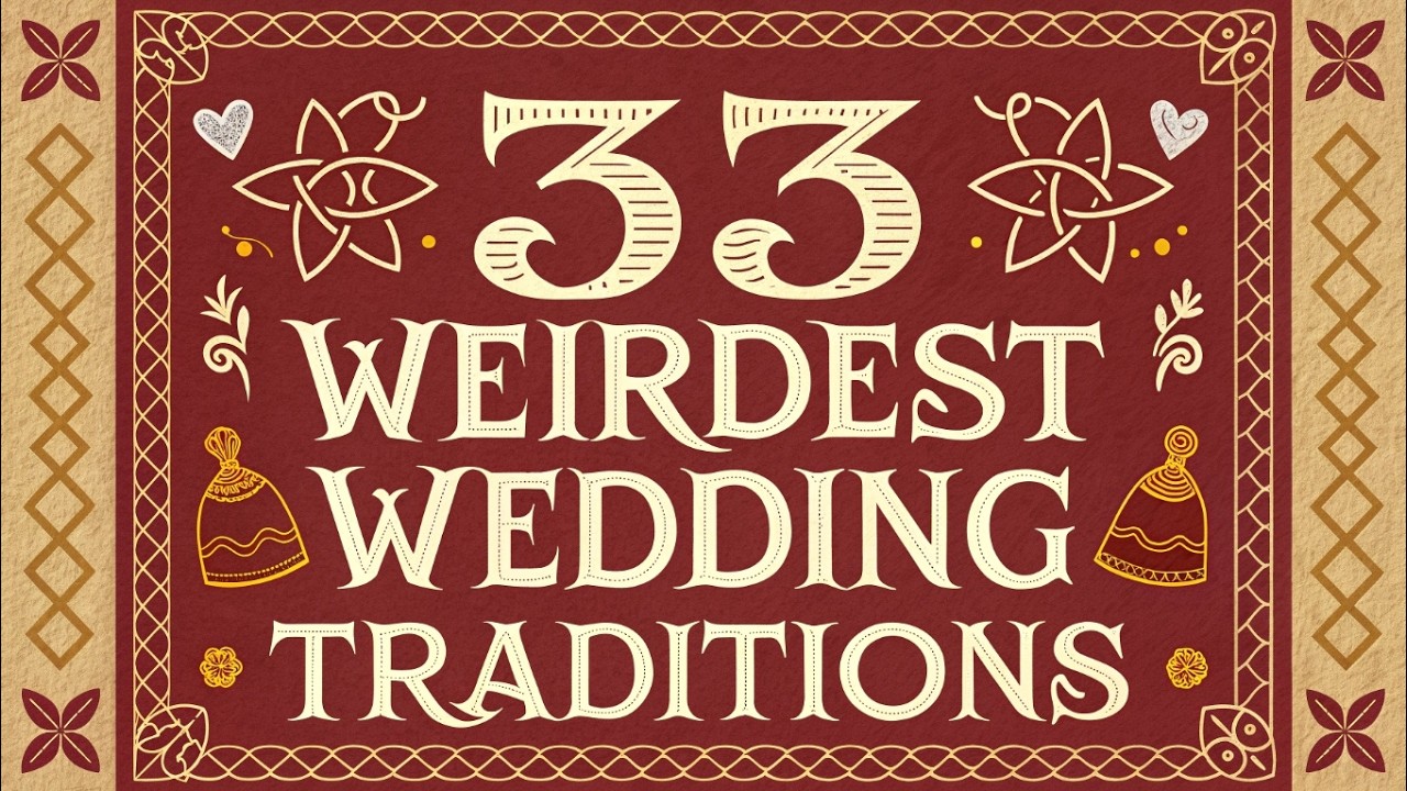 33 Bizarre Wedding Traditions Throughout History