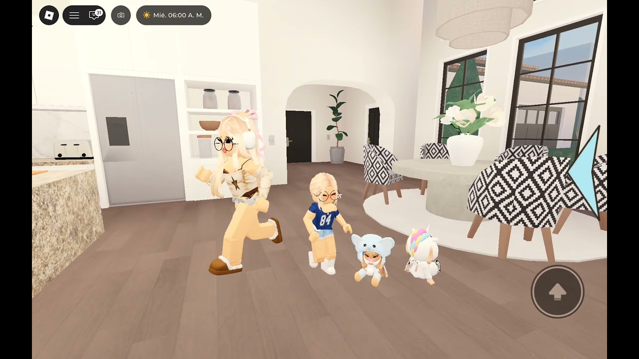 Roblox vida normal yo y mi mama!