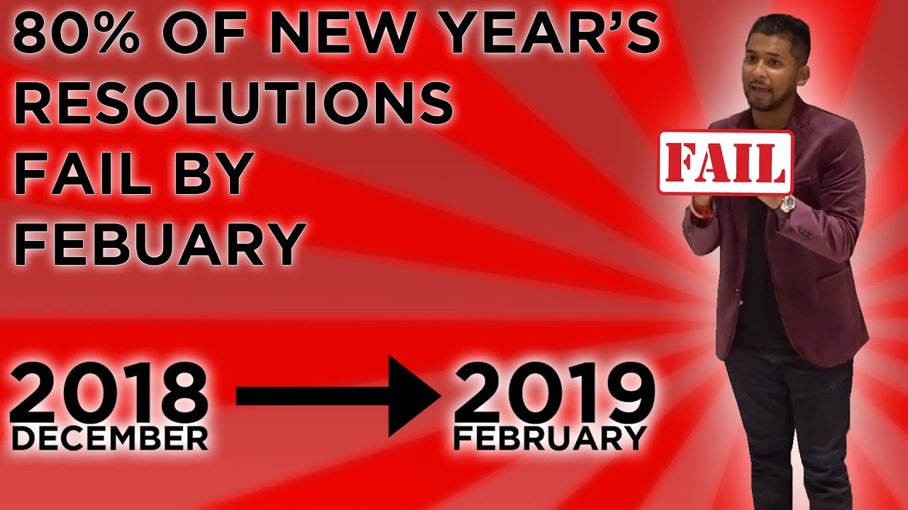 80% Of New Years Resolutions Fail By February | 2019 Millionaire Student