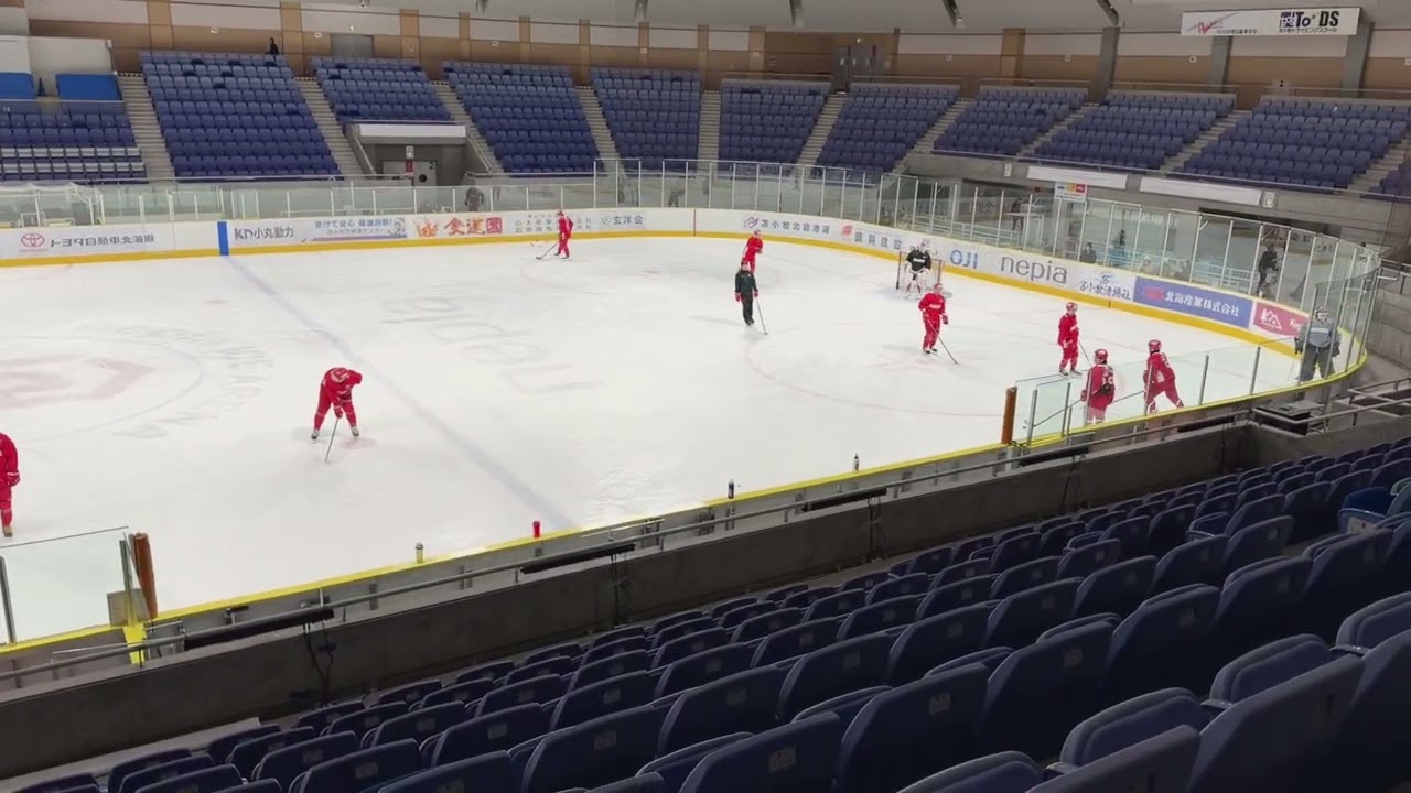 プロはどんな練習をするのか③re-entryからnet-front play#アイスホッケー #ice hockey#レッドイーグルス北海道 #REH#アジアリーグアイスホッケー 