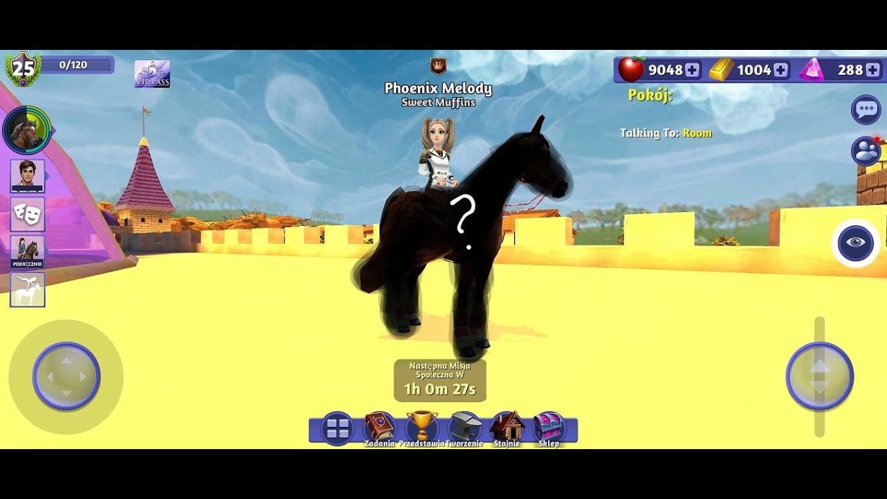 Gramy w Horse Riding Tales - przechodzimy na 25 poziom i łapiemy pierwszego pegaza ;)