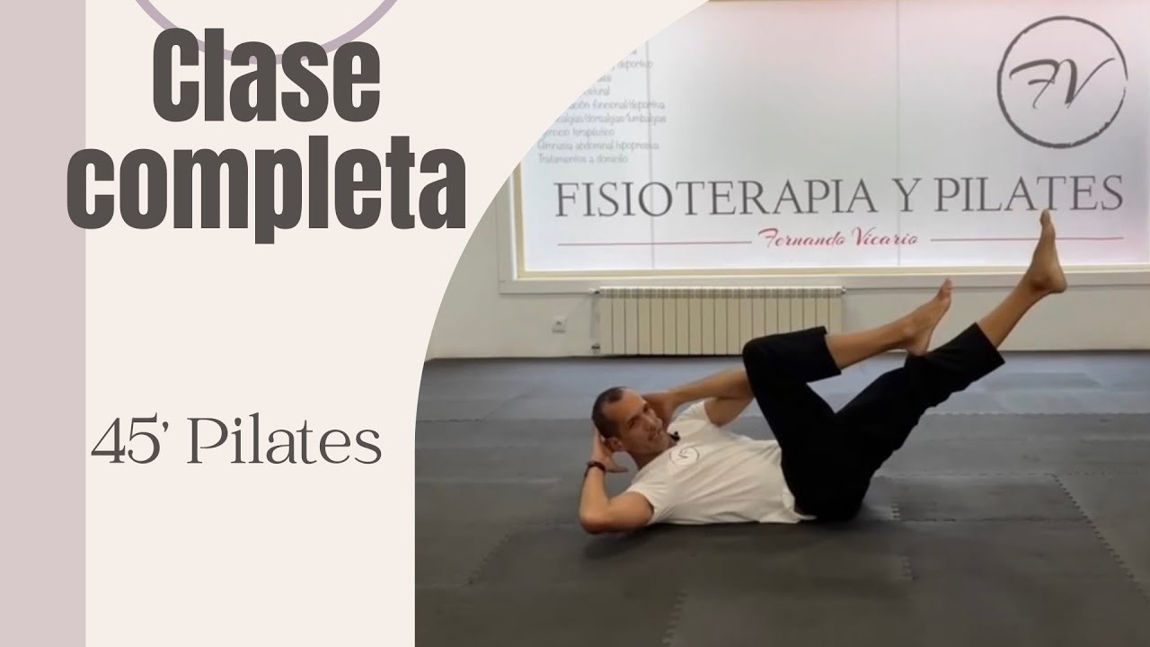 Pilates clásico. 45’ Pilates mat. 