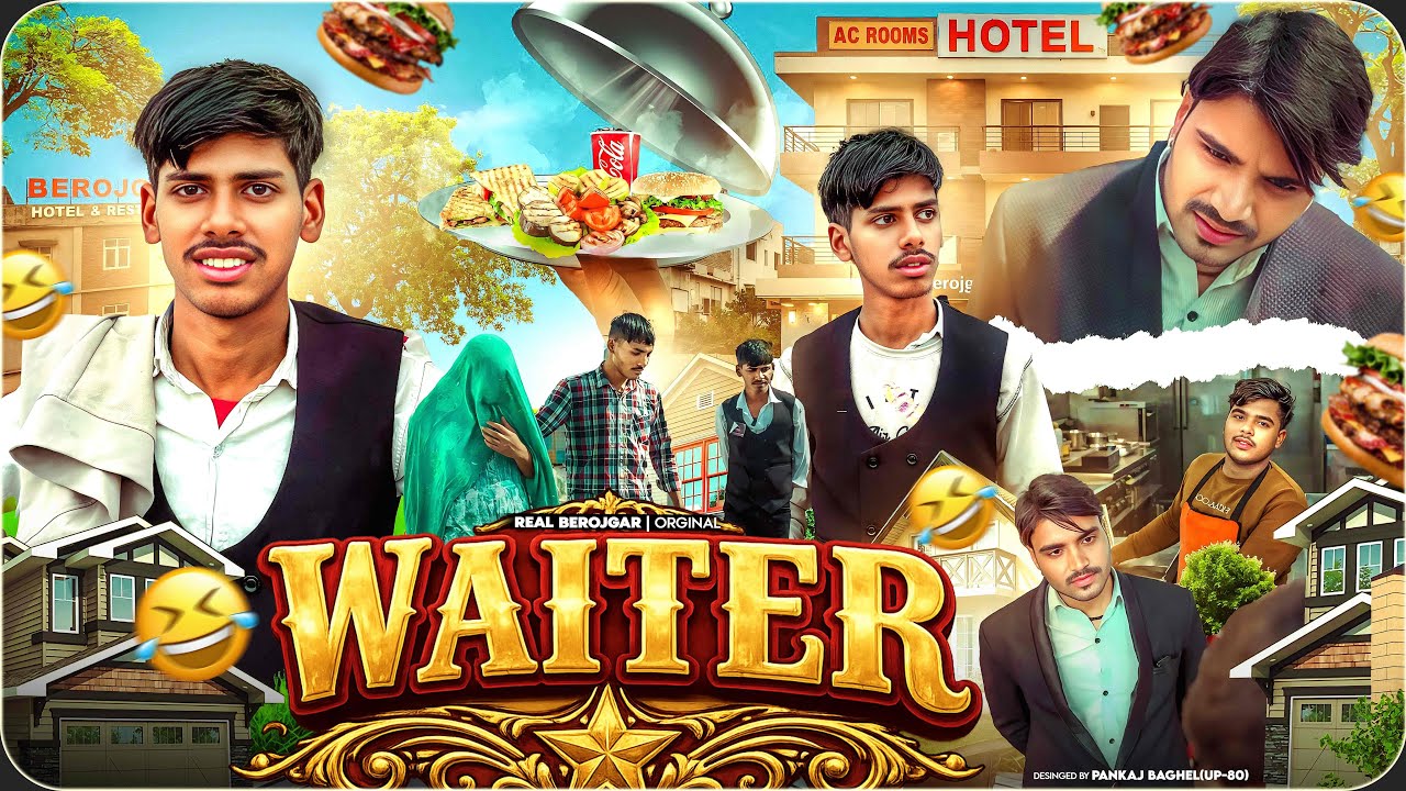 Waiter || वेटर || Krish ashu full comedy 