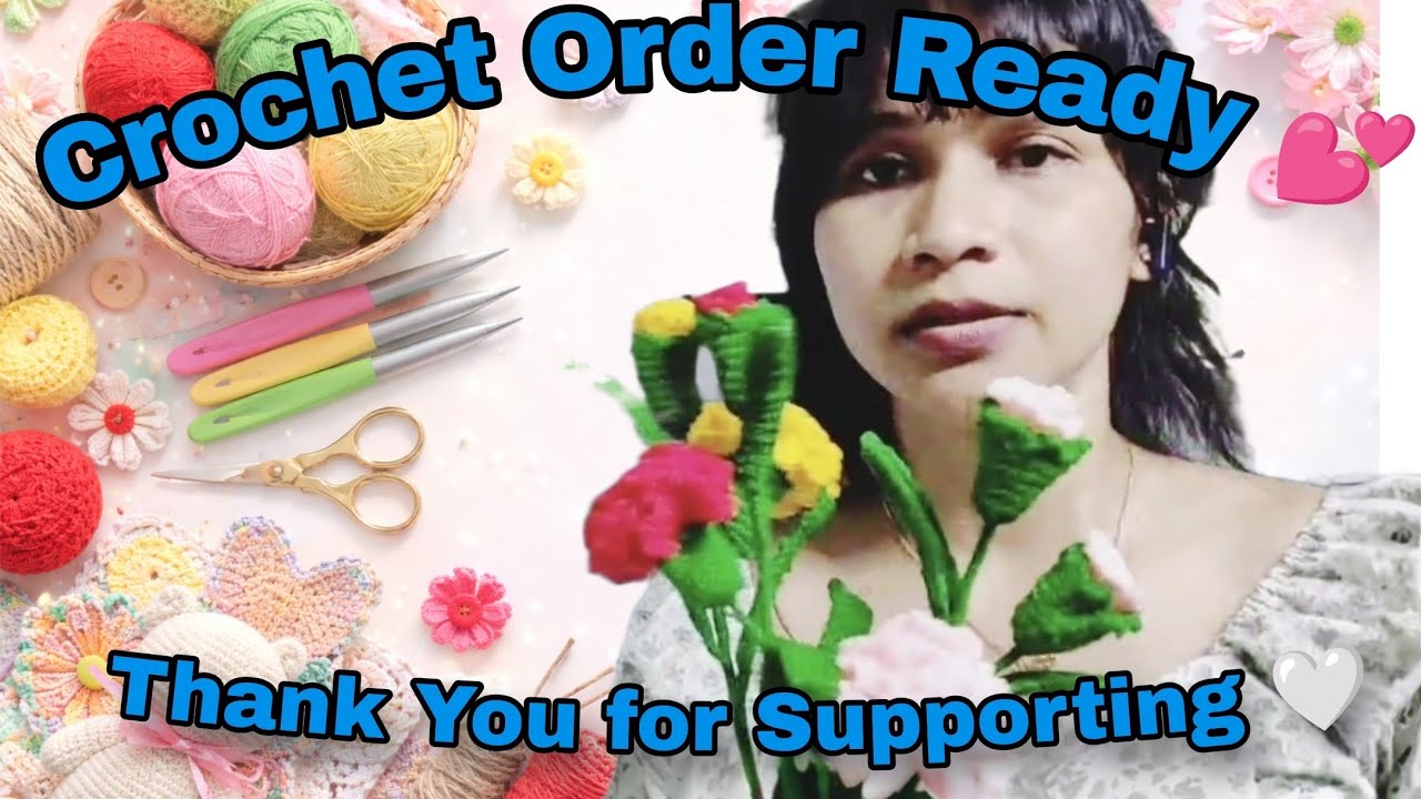 Crochet Order Ready 💕 Thank You for Supporting#konkanivlog #marina