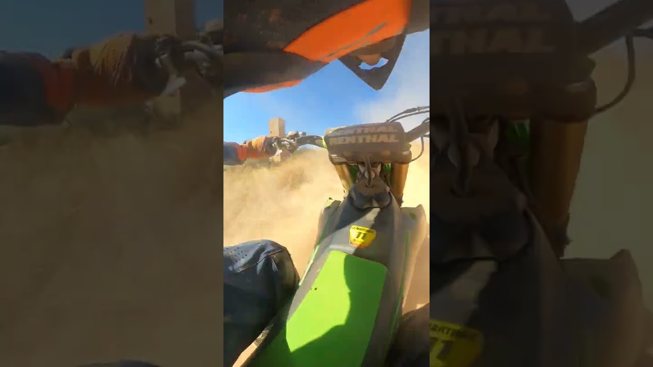 en verano tambien se entrena💥💪 #motocross #mallorca #kawasaki #gopro