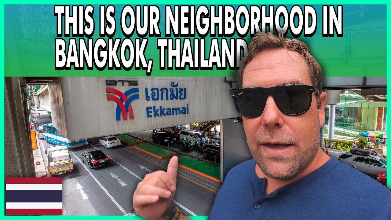 Where We LIVE In Bangkok, Thailand! Ekkamai 🇹🇭