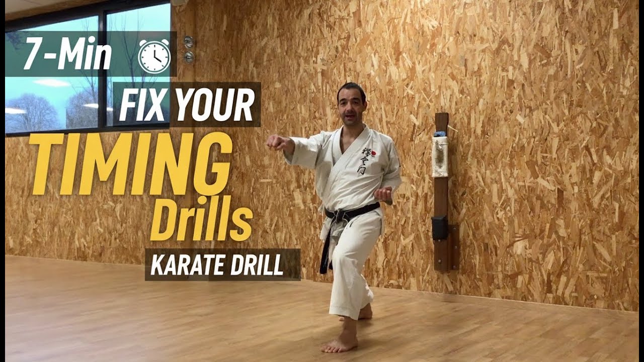 3 Drills to Fix Your Timing: Follow Along Karate Workout (7 Min)