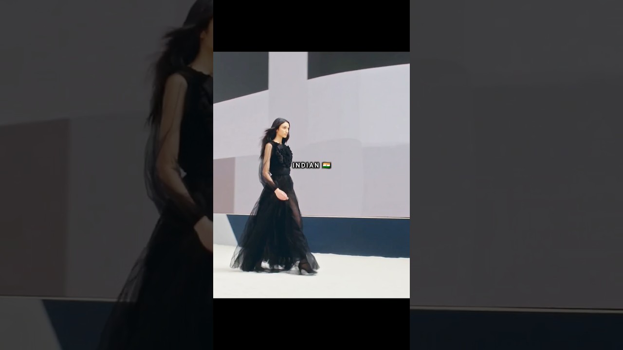 Indian Supermodel⚡ #fashion #runway #supermodel