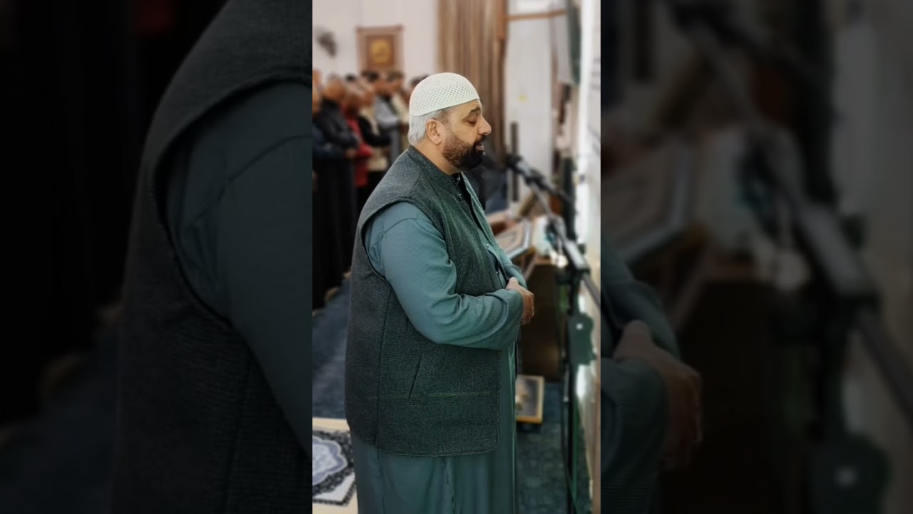 جانب من صلاة التراويح ليلة العشرين من رمضان بإمامة المقرئ الدكتور ضياء المرعي 