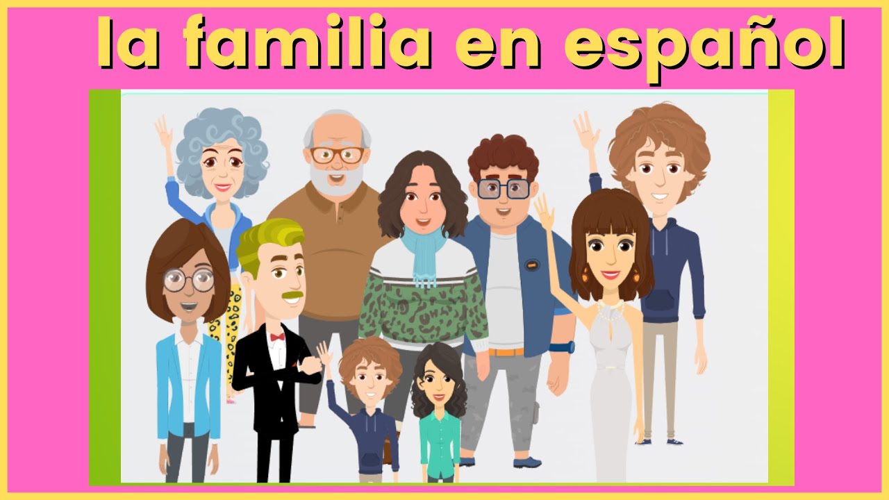 A família em espanhol