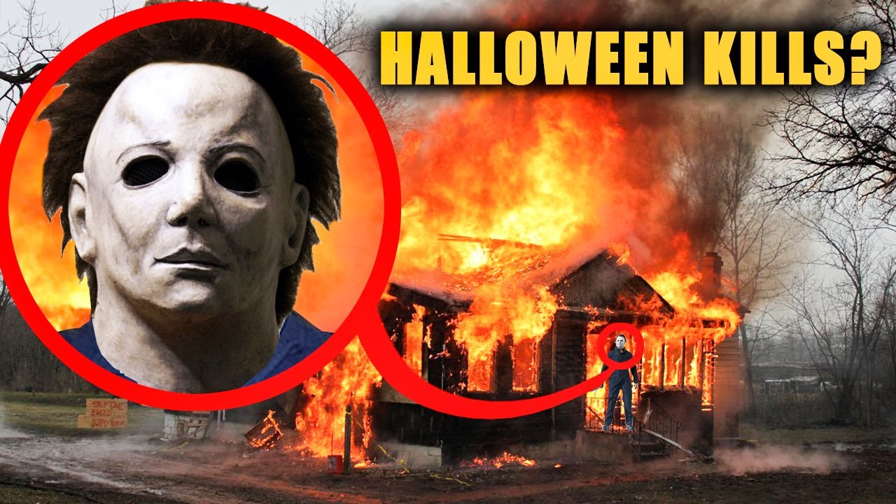 WHEN YOU SEE HALLOWEEN KILLS IN YOUR NEIGHBOURHOOD, RUN FOR YOUR LIFE!! (HE BURNED MY HOUSE!!)