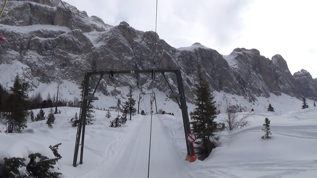 Risalita integrale skilift Zemella 