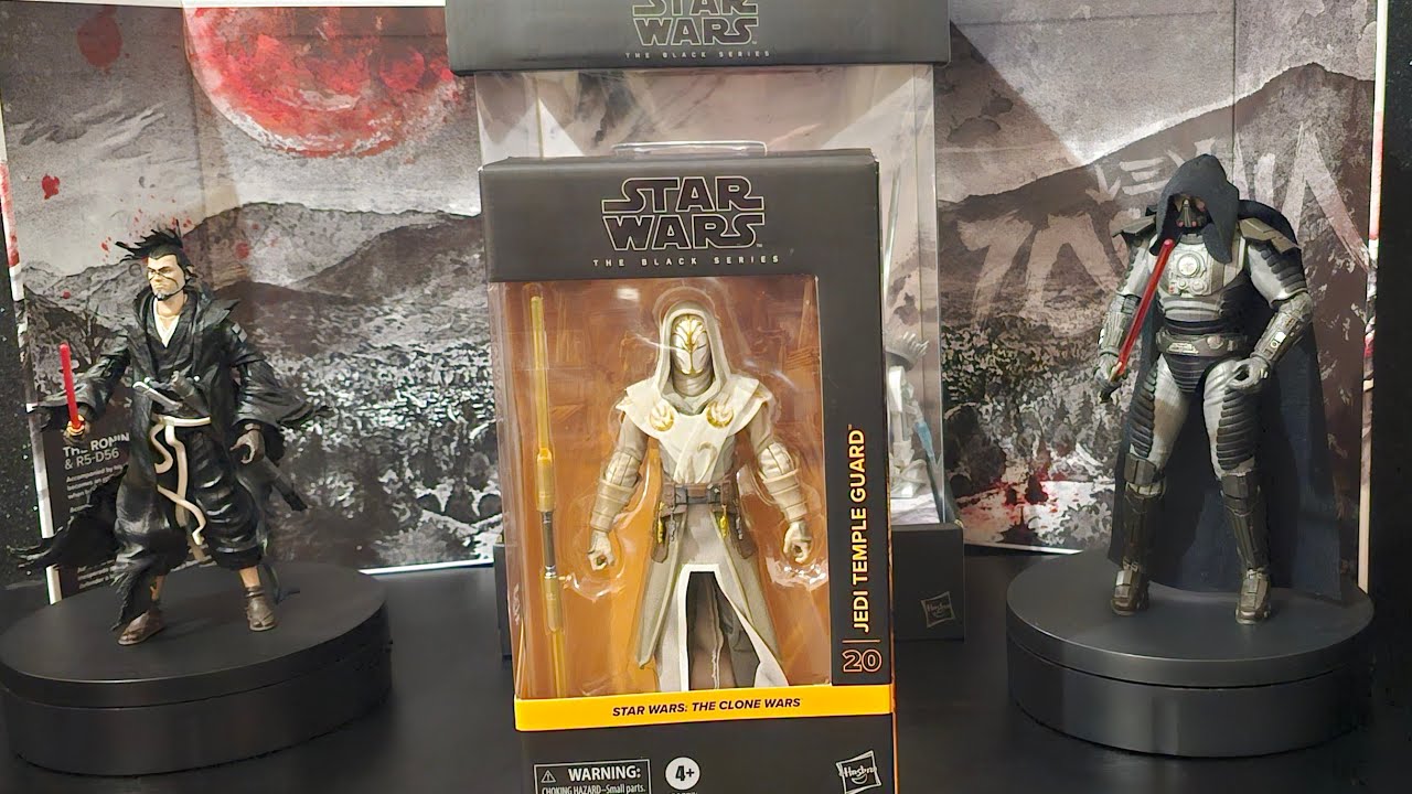 Star Wars The Clone Wars. Jedi Temple Guard. The Black Series 20.