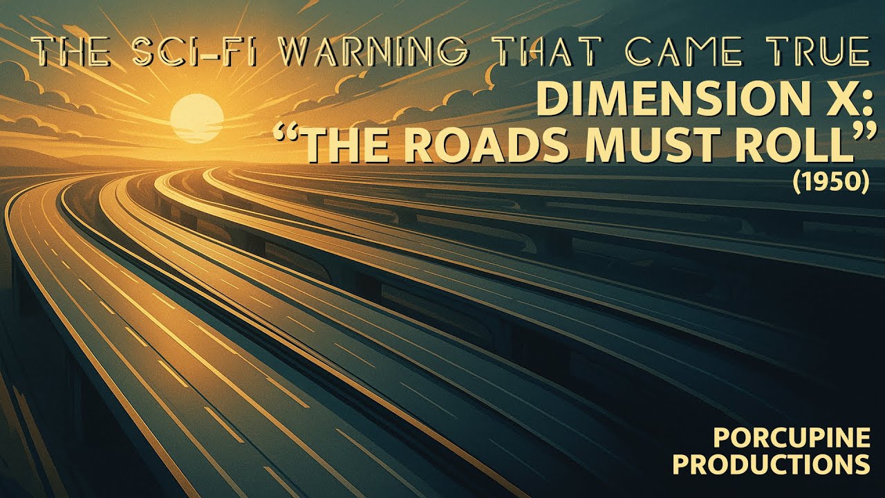 The Sci-Fi Warning That Came True | Dimension X: “The Roads Must Roll” (1950)