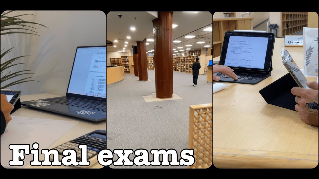 اختبارات نهائية/ طالب هندسة كهربائية/فلوق || Study vlog\Final exams\Electrical Engineering