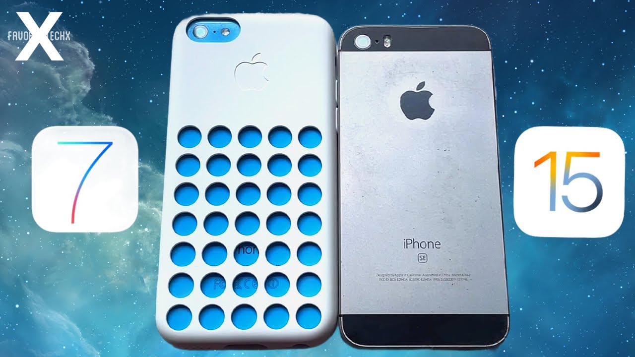 iOS 15 vs iOS 7 🌈