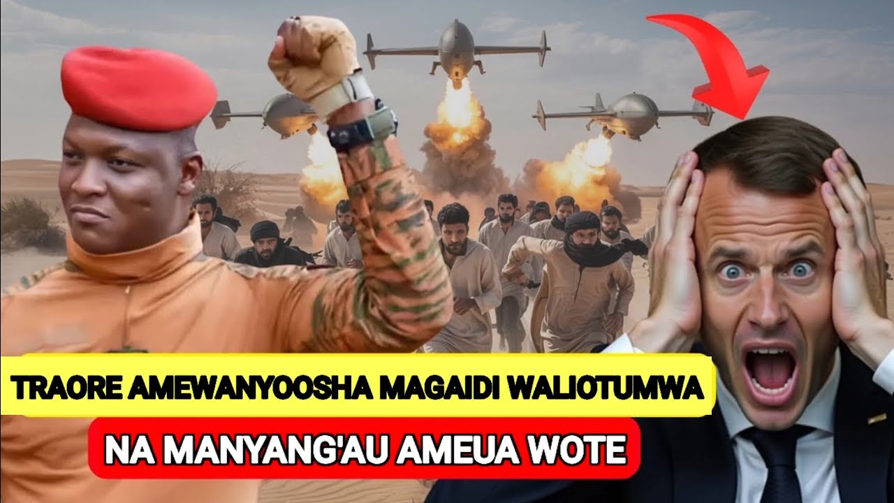 TRAORE AMEUA MAGAIDI 35 KUTOKEA NIGERIA WALIOTUMWA KUMPINDUA 