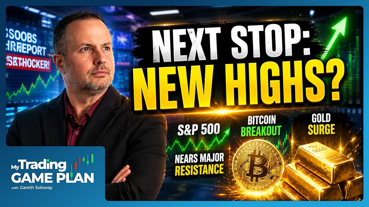 Jobs Report Shocker, Market Surge, S&P Nears Next Major Resistance, Bitcoin Breakout, Gold Surge