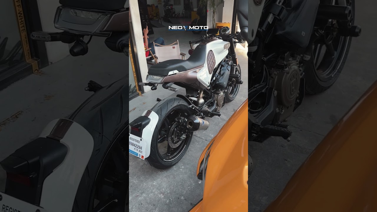 Custom painted Husqvarna Vitpilen 401 #vitpilen #husqvarna