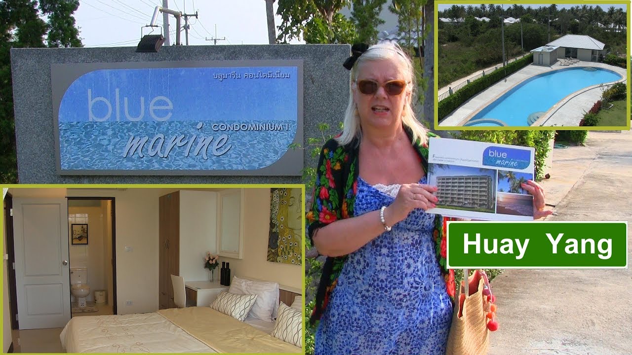 Lägenhetsvisning Blue Marine Condominium Huay Yang 2018