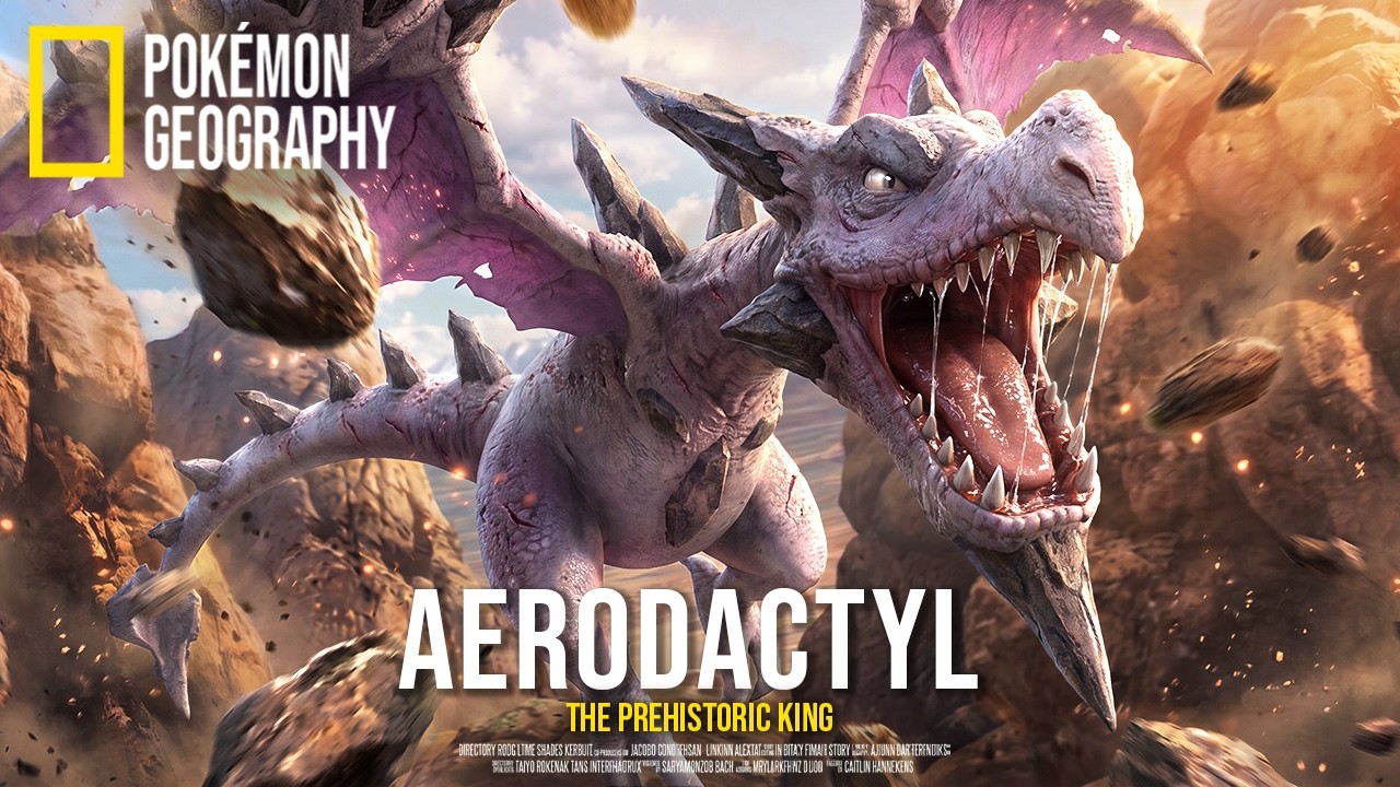NatGeo: The Petrified Tyrant | Mega Aerodactyl - The Prehistoric King Unbound (Real-Life Pok&eacute;mon)