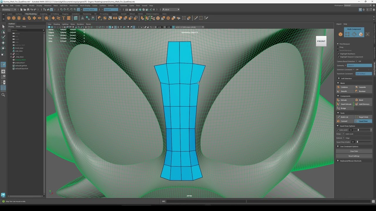 Stylized Character Retopology V1