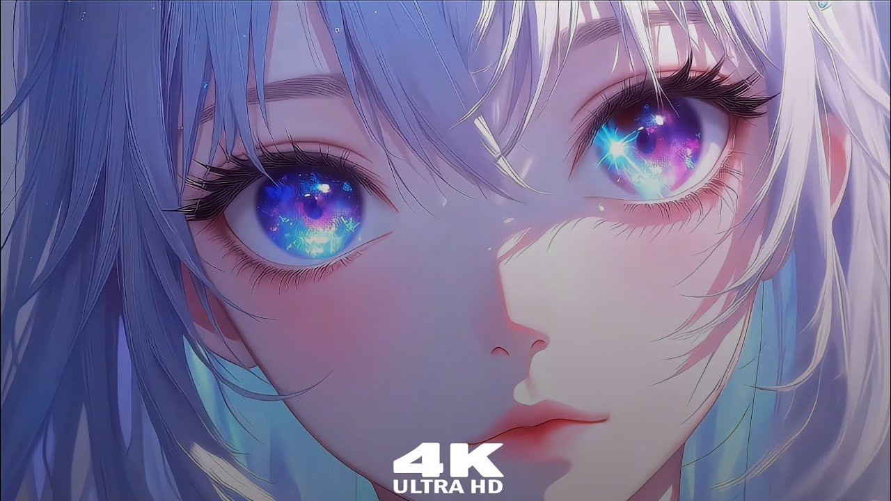 1 Hour loop - 4k HD - Cute Anime Girl Live Wallpaper & Screensaver