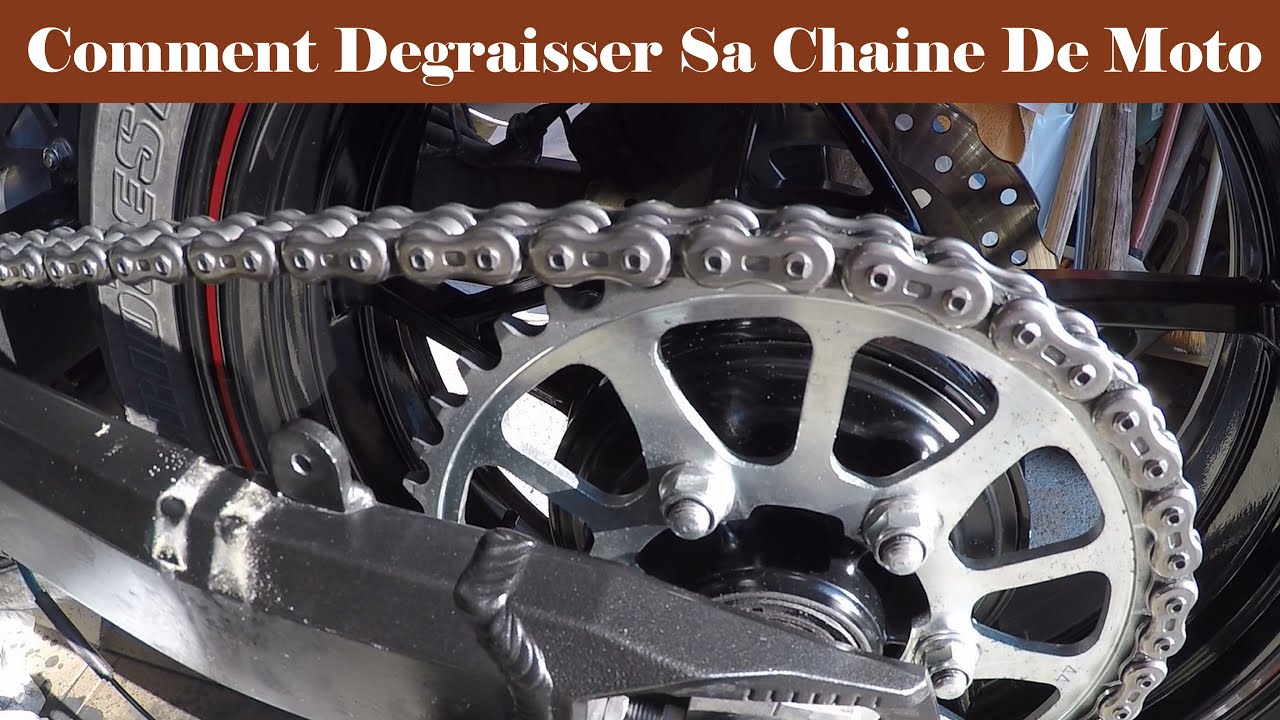 #97 Comment Dégraisser Sa Chaine De Moto